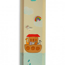 Hand made Mezuzah Case - Noah Ark