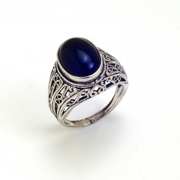 Sterling Silver Gemstone Ring