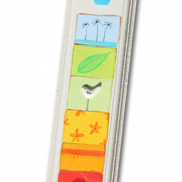 Hand made Mezuzah case with authentic elements
