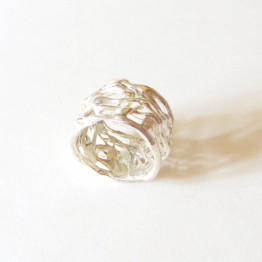 Rustic Wide Ring Size 7