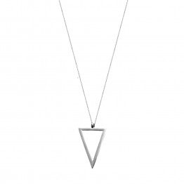 925 silver chain & triangular 925 silver plated necklace, Gift Necklace, Jewelry Necklace, Necklace Mother Gift, Unique Jewelry, Jewelry Gifts, Necklace Jewelry 