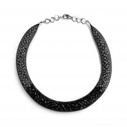 Dark gray & Light gray necklace | Handmade necklace | Women's Jewelry | Statement necklace | Unique Jewelry