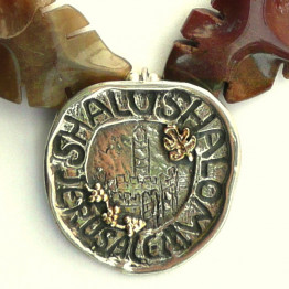 Peace for Jerusalem necklace