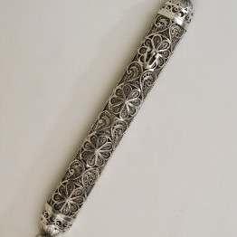 Sterling Silver Mezuzah Case, Gift for new house