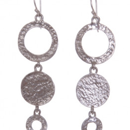 \'Ester\'-silver earrings